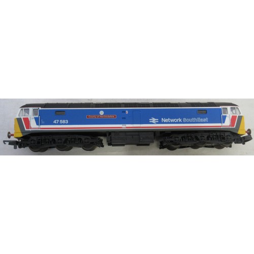 52 - Six OO gauge Class 47 diesel locomotives by Lima to incl. Intercity 'Firefly', Network South East 'C... 