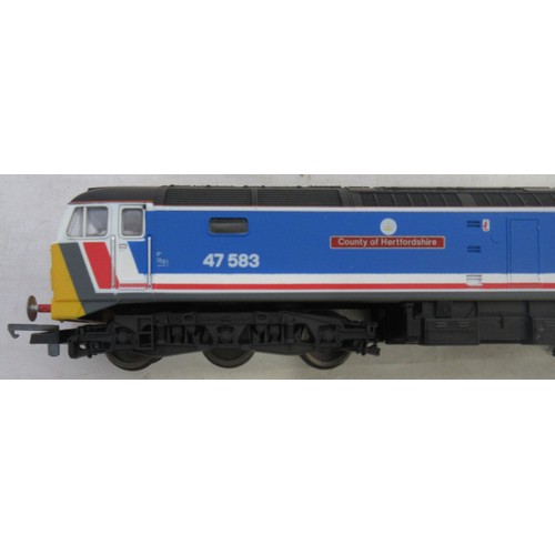 52 - Six OO gauge Class 47 diesel locomotives by Lima to incl. Intercity 'Firefly', Network South East 'C... 