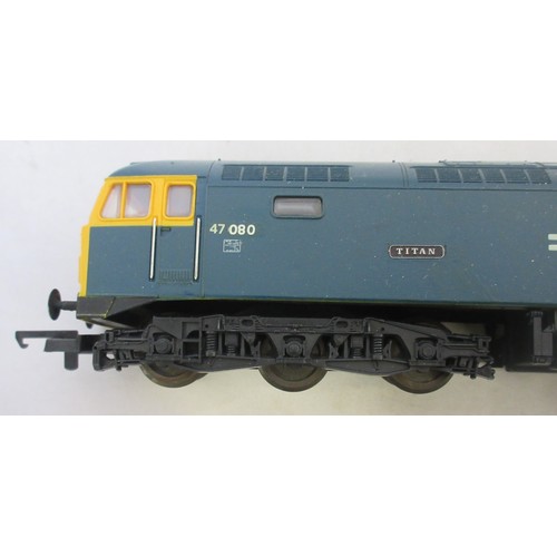 53 - Six OO gauge Class 47 diesel locomotives by Lima to incl. 'Royal Engineers Postal & Courier Services... 