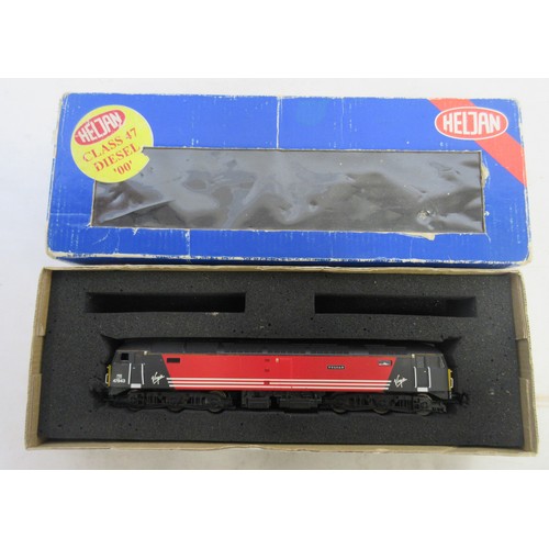 50 - Two OO gauge diesel electric locomotive models by Heljan to incl. 1x Class 27 BR green D5401 and 1x ... 