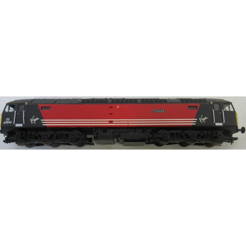 50 - Two OO gauge diesel electric locomotive models by Heljan to incl. 1x Class 27 BR green D5401 and 1x ... 