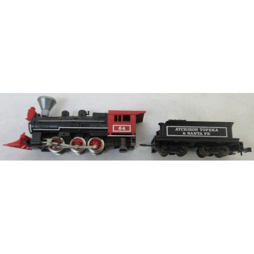 35 - Collection of N gauge Mintrix electric steam and diesel locomotives and starter set (appears complet... 