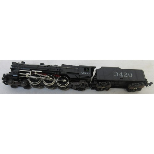 35 - Collection of N gauge Mintrix electric steam and diesel locomotives and starter set (appears complet... 