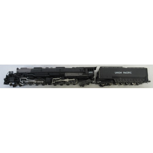 21 - Seven boxed N gauge American steam locomotive models from Rivarossi, Lima, and Atlas, most models ex... 