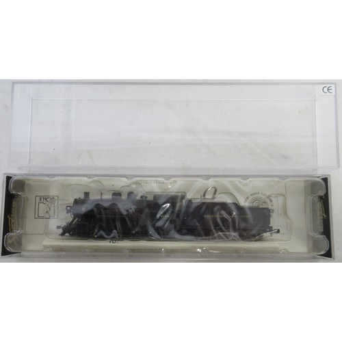 22 - Five boxed N gauge American steam locomotive models from Spectrum, Con-cor (The Rail Baron Collectio... 