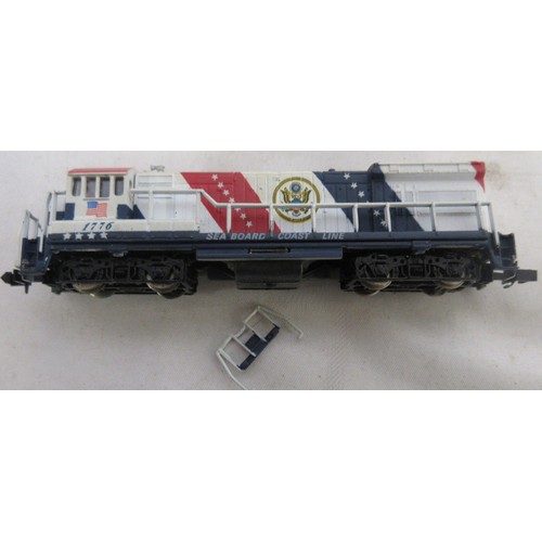 25 - Seven boxed N gauge American steam locomotive models from Bachmann and Atlas, also incl. one unboxed... 