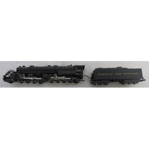 26 - Seven boxed N gauge American steam locomotive models from Bachmann, Arnold, Rivarossi, also incl. th... 