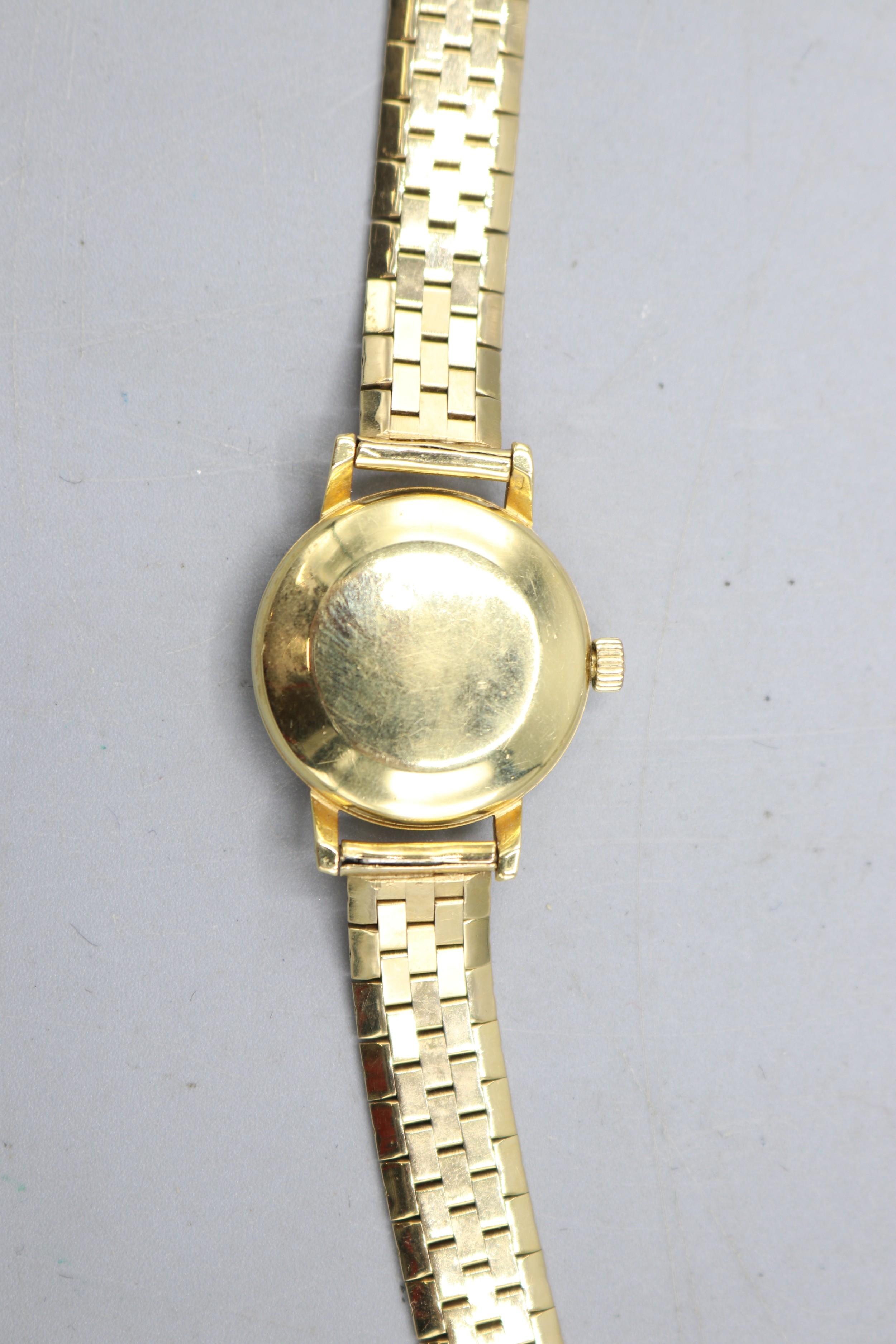 Eterna-Matic Sahida De Luxe ladies 18ct gold automatic wristwatch on ...