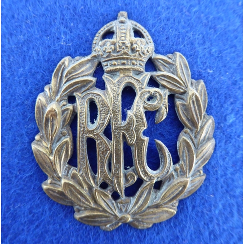 Two frames of military badges titled 'Corps 1,2'. Army Medical Corps, R ...
