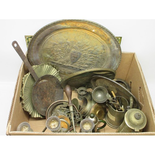 Assorted metalware incl. Gueury French Force/Forge scales, 10 Kilos ...