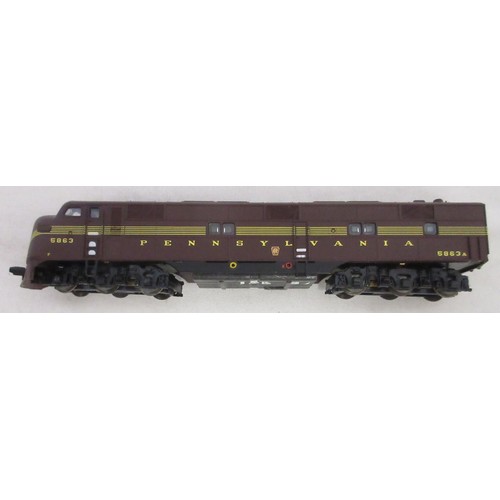 27 - Eight boxed American N gauge electric diesel locomotive models from Bachmann, Arnold, Atlas etc., al... 