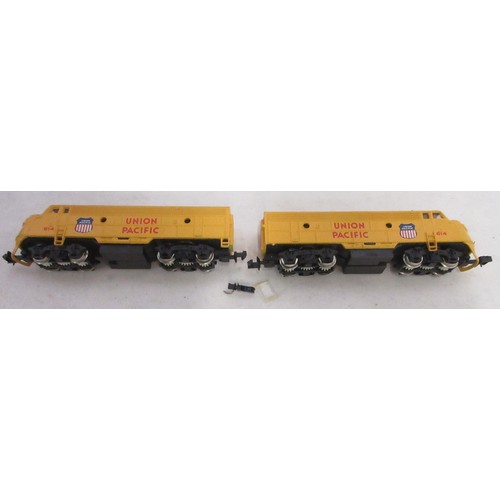 29 - Nine boxed N gauge American electric steam locomotive models from various makers incl. Bachmann, Con... 