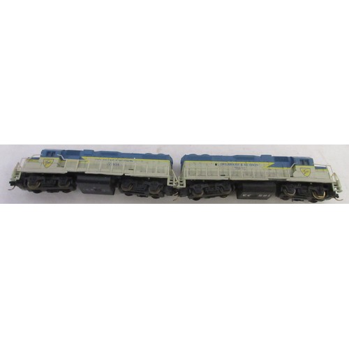 29 - Nine boxed N gauge American electric steam locomotive models from various makers incl. Bachmann, Con... 