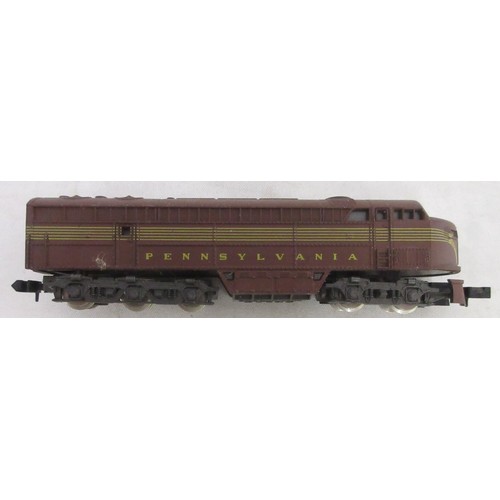29 - Nine boxed N gauge American electric steam locomotive models from various makers incl. Bachmann, Con... 