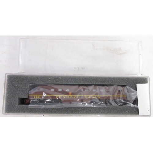 29 - Nine boxed N gauge American electric steam locomotive models from various makers incl. Bachmann, Con... 