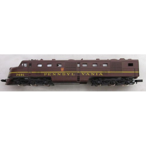 29 - Nine boxed N gauge American electric steam locomotive models from various makers incl. Bachmann, Con... 