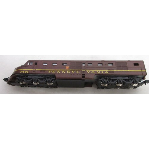 29 - Nine boxed N gauge American electric steam locomotive models from various makers incl. Bachmann, Con... 