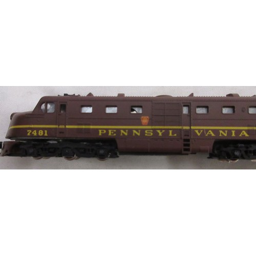 29 - Nine boxed N gauge American electric steam locomotive models from various makers incl. Bachmann, Con... 