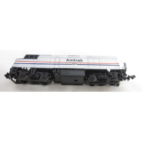 29 - Nine boxed N gauge American electric steam locomotive models from various makers incl. Bachmann, Con... 
