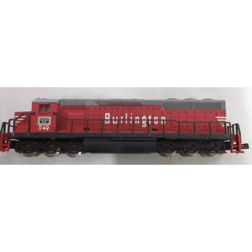 29 - Nine boxed N gauge American electric steam locomotive models from various makers incl. Bachmann, Con... 