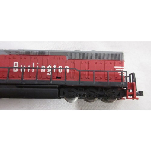 29 - Nine boxed N gauge American electric steam locomotive models from various makers incl. Bachmann, Con... 