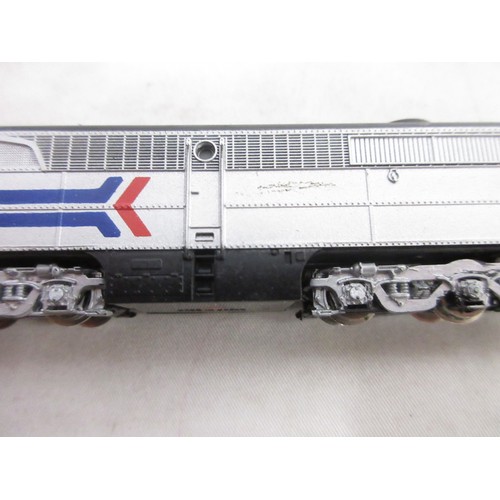 29 - Nine boxed N gauge American electric steam locomotive models from various makers incl. Bachmann, Con... 