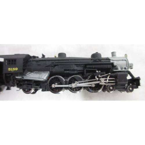 31 - N gauge metal USRA 4-6-2 Pacific 'Baltimore & Ohio' steam locomotive by Model power, also incl. Norf... 