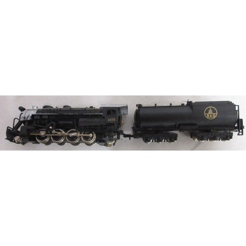 33 - Eight boxed N gauge steam locomotive models from Bachmann incl. Overland 4-8-4 & tender, models in v... 