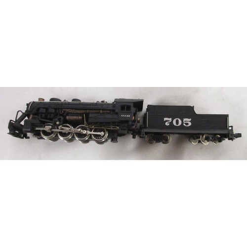 33 - Eight boxed N gauge steam locomotive models from Bachmann incl. Overland 4-8-4 & tender, models in v... 
