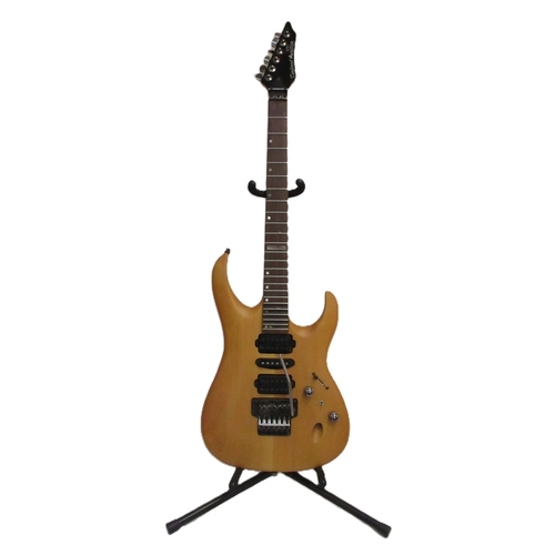 Tanglewood Aviator 6 string electric guitar, lacking strings, with grey ...