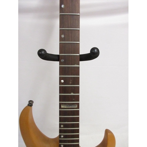 Tanglewood Aviator 6 string electric guitar, lacking strings, with grey ...
