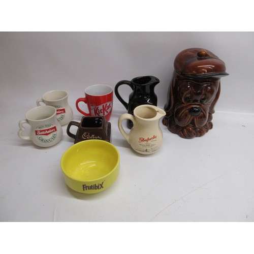 292 - Collection of ceramics, dinnerware and novelty items incl. porcelain Myott cups and plates, 'Country... 