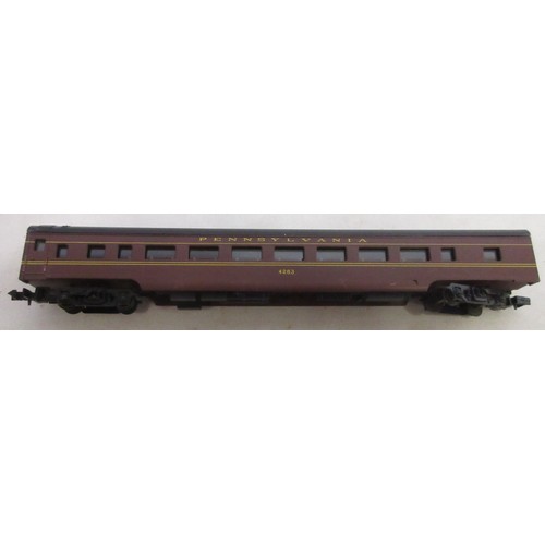 38 - Assorted collection of boxed N gauge railway coaches mostly from Rivarossi and Con-Cor, examples inc... 