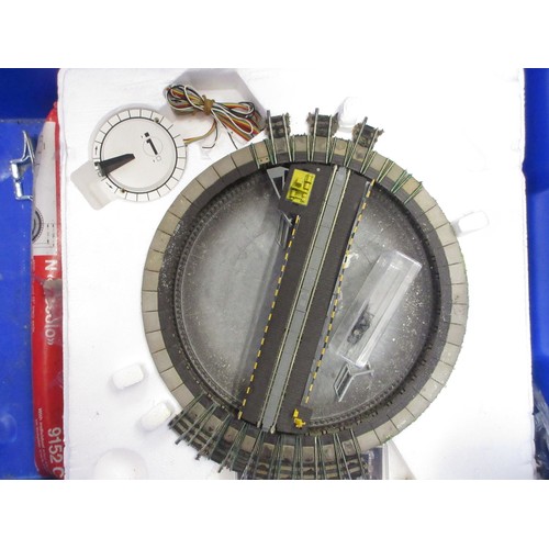47 - Collection of mostly N gauge model railway accessories in storage drawers to incl. Model Power track... 