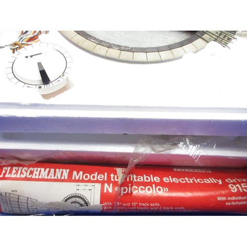 47 - Collection of mostly N gauge model railway accessories in storage drawers to incl. Model Power track... 