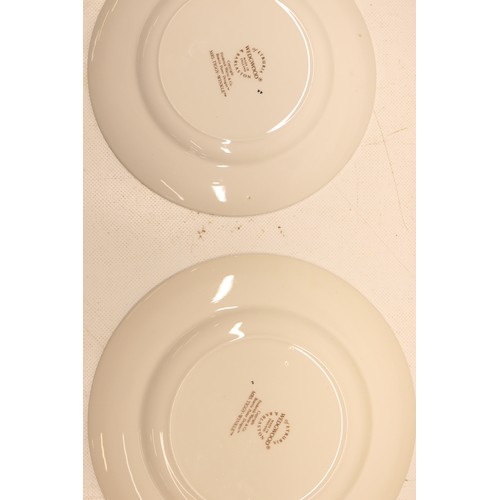 624 - Collection of Beatrix Potter Mrs Tiggy-Winkle children's dinnerware from Wedgewood and Royal Albert,... 