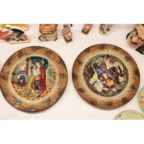 801 - Collection of ceramics, incl. Beswick 'Hamlet-be Thou a Spirit of Health' jug; Beswick 'Falstaff Mys... 