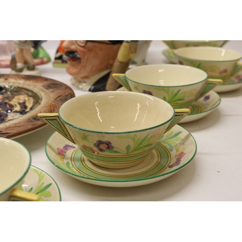 801 - Collection of ceramics, incl. Beswick 'Hamlet-be Thou a Spirit of Health' jug; Beswick 'Falstaff Mys... 