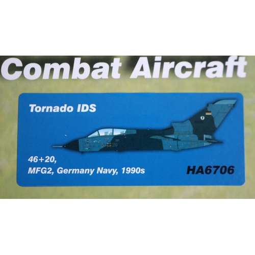 Three mint/as new European air arms 1/72 scale diecast fast jet models ...