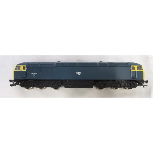 Six OO gauge Class 56 diesel locomotives in various liveries, by ...
