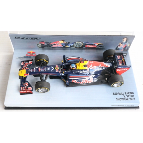 Five 1/43 scale 2010-2014 F1 racing season Sebastian Vettel Red Bull ...
