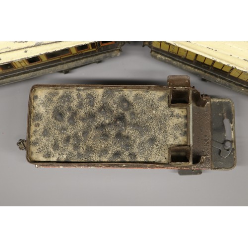20 - Extremely rare and unique pre-war tin plate Marklin Gauge 1 clockwork 4-4-2 Atlantic Locomotive and ... 