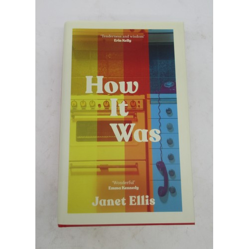54 - The Janet Ellis Collection - Collection of books; incl. a signed copy of 'The Butcher's Hook' by Jan... 