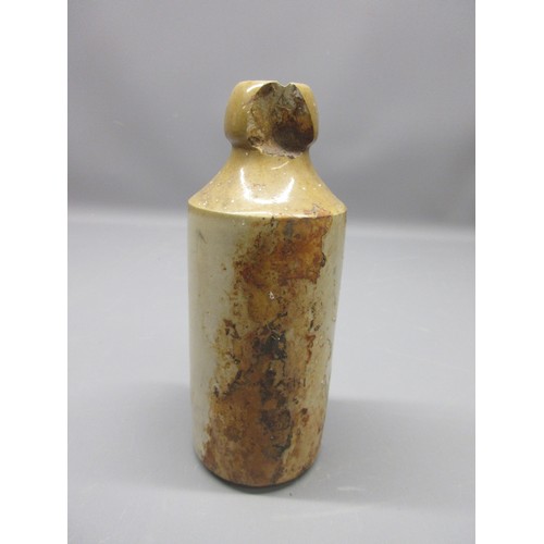 652 - Collection of brown salt glazed ceramics; incl. large stoneware jug, approx. H33cm; Denby stoneware ... 