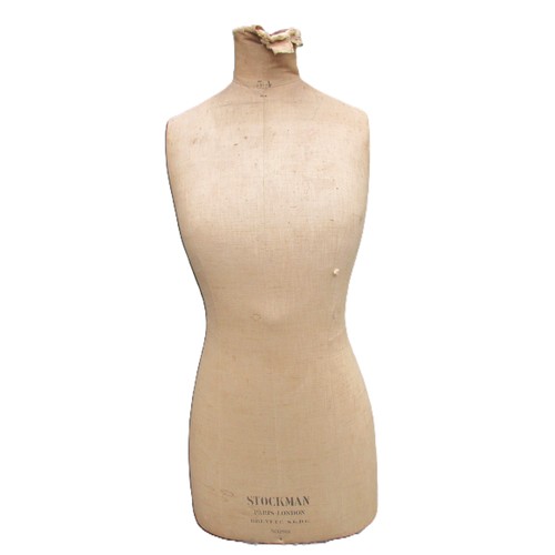 58 - The Janet Ellis Collection - Two Stockman Paris-London Brevete S.G.D.G tailors dummies - one mannequ... 