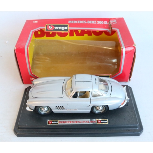 Mixed collection of boxed and unboxed car and vehicle models, various ...