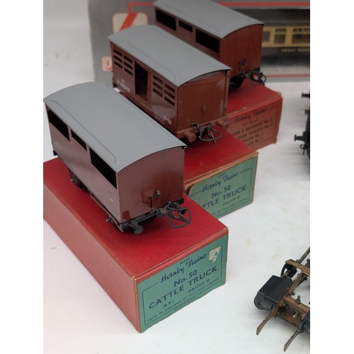 Collection of O gauge railway models to incl. kit built GWR Fowler ...