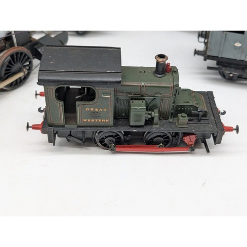 Collection of O gauge railway models to incl. kit built GWR Fowler ...