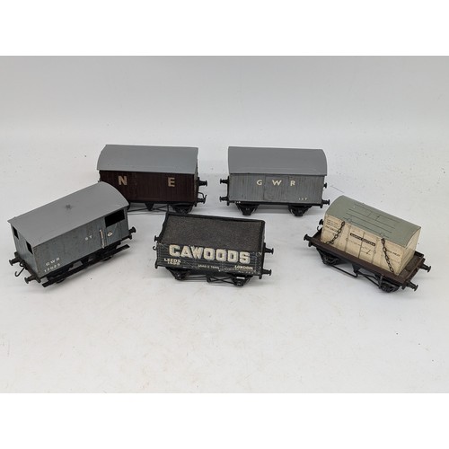 Collection of O gauge railway models to incl. kit built GWR Fowler ...