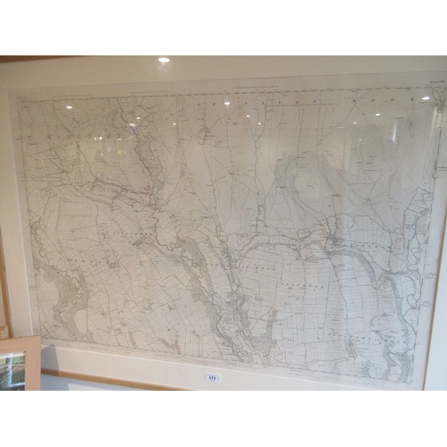 Victorian Ordnance Survey Map of Yorkshire sheet 74, around Lastingham ...